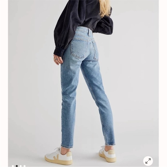 Citizens of Humanity Inga Low Rise Straight Leg Light Wash Lilleth 26 - Picture 2 of 6